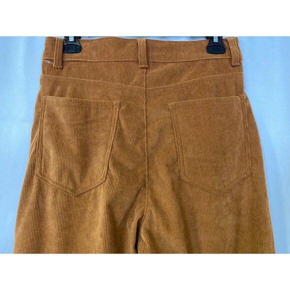 Shein Women's Brown Corduroy Pants/Wide Leg Size 6/M SKU 5710 - Picture 4 of 6